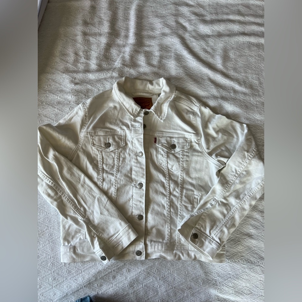 Levi's Off-White Denim Jacket